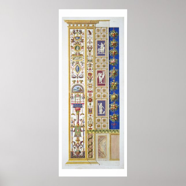Panelen från Raphael Loggia vid Vatikanen, från Poster (Framsidan)
