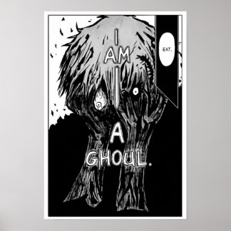 Panelen Kaneki Tokyo Ghoul Manga Poster