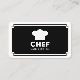 Panelen snyggt - Svart (Eggshell) Visitkort