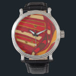 Paneler för Orange av abstrakt Armbandsur<br><div class="desc">En surrealistisk dröm,  dessa abstrakter med ljusa färgader ser ut som smält vax som flödar genom en arbetsyta. Som en Jennifer Goldberger-skapelse är detta arbete fantastisk i sin fantasifulla använda av färg och linjer. Beställ idag!</div>