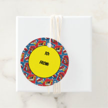 Paneler för popkonst Tecknad Bok