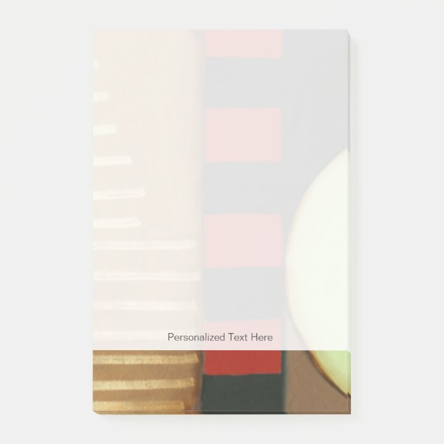 Panelmålning i Contemporary Loft Stil Post-it Block (Framsida)