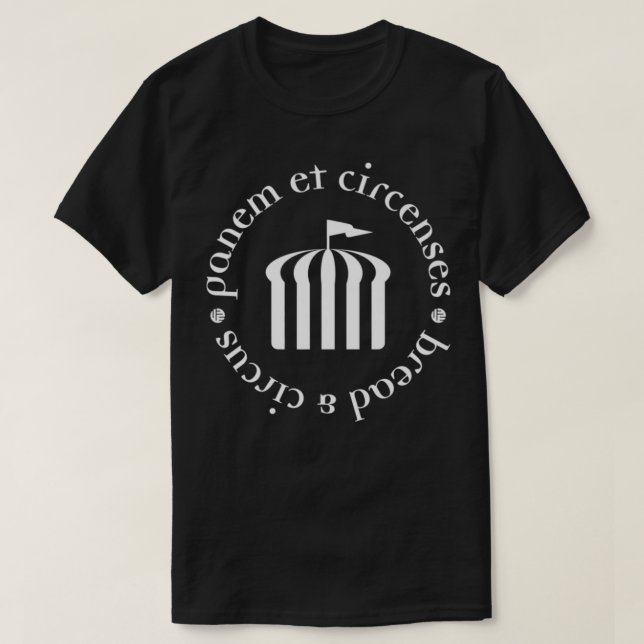 Panem et Circenses Premium  T Shirt (Design framsida)