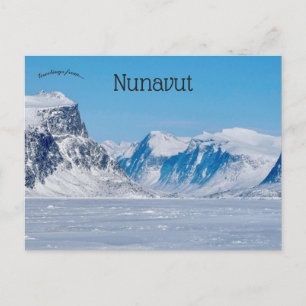 Pang Fjord Nunavut Kanada Vykort