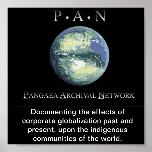 Pangaea Archival Network Poster (Framsidan)