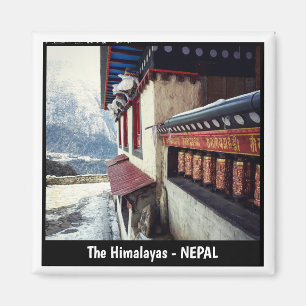 Pangboche Monastery, Everest trail view - Nepal Magnet