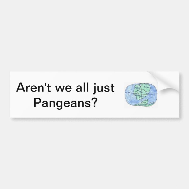 Pangea bildekal (Framsidan)
