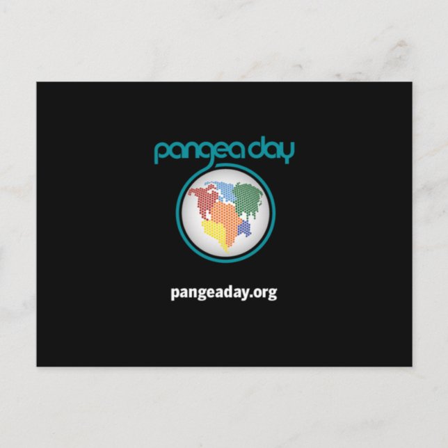 Pangea Day-vykort Vykort (Framsida)