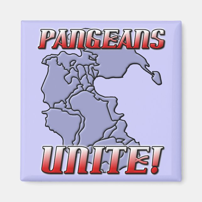 Pangea Enhetsgeografi Magnet (Framsidan)