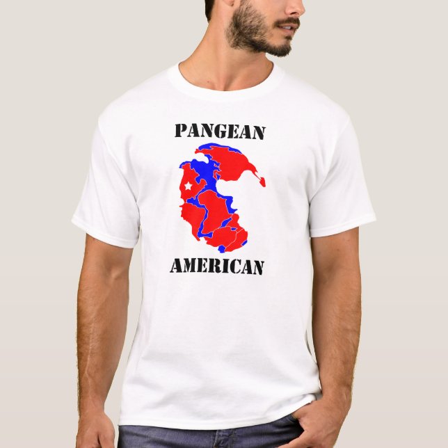 Pangean amerikan t-shirt (Framsida)