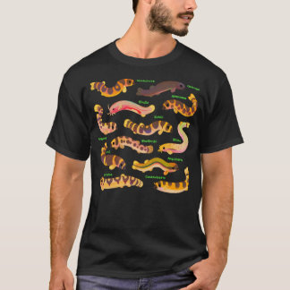 Pangio Loacher (Kuhli Loach) - Andra Färg T Shirt