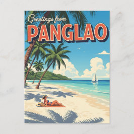 Panglao Island Philippines Travel Vykort