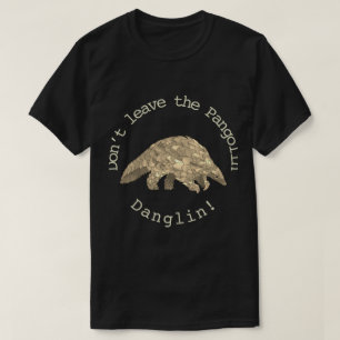 Pangolin Cute Endangered Species Animal Activist T Shirt