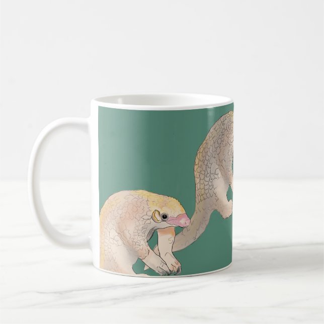Pangolin Kaffemugg (Vänster)