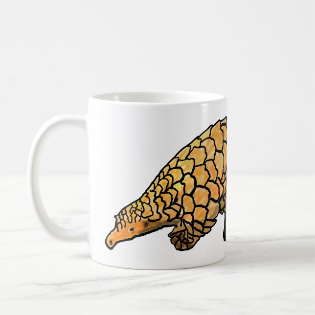 Pangolin Kaffemugg (Vänster)