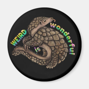 Pangolin-Konstigen är underbar Magnet