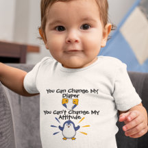 Pangolin med attityd  Baby-bodysuit