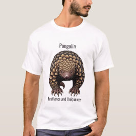 pangolin - Motståndskraft och Unikhet T Shirt