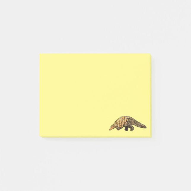 Pangolin Post-it Block (Framsida)