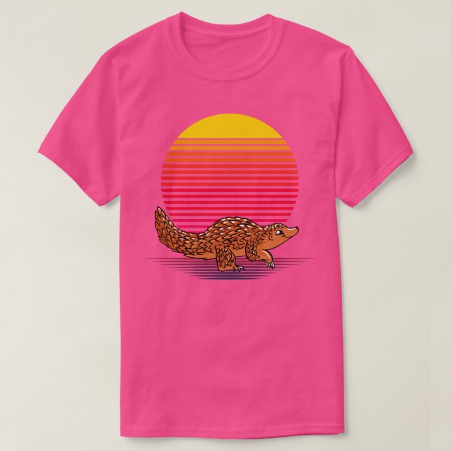 Pangolin Sol T Shirt (Design framsida)