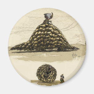 Pangolinkrigare Magnet