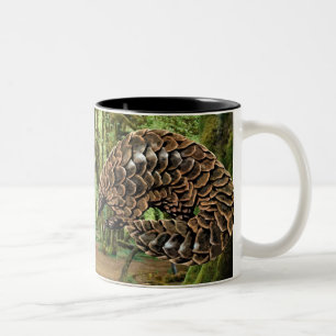 Pangolinmugg Två-Tonad Mugg