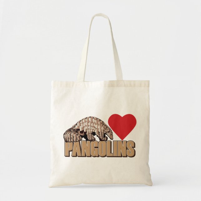 Pangolins-Heart Tygkasse (Framsidan)