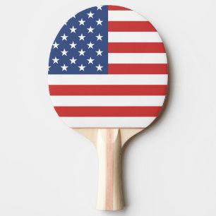 PANGPADDLES FÖR PATRIOTISKA AMERIKANSKA FLAGGA AME PINGISRACKET