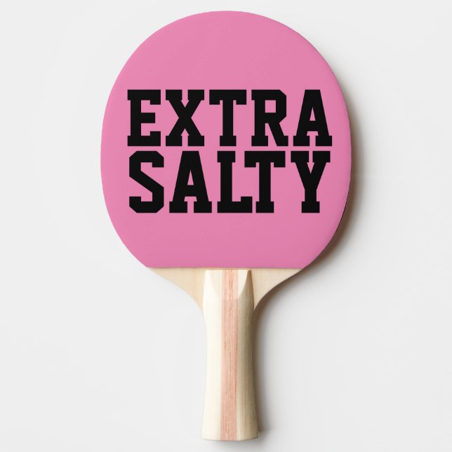 PANGPANGPANKPADDLES extra SALTY Pingisracket (Framsidan)