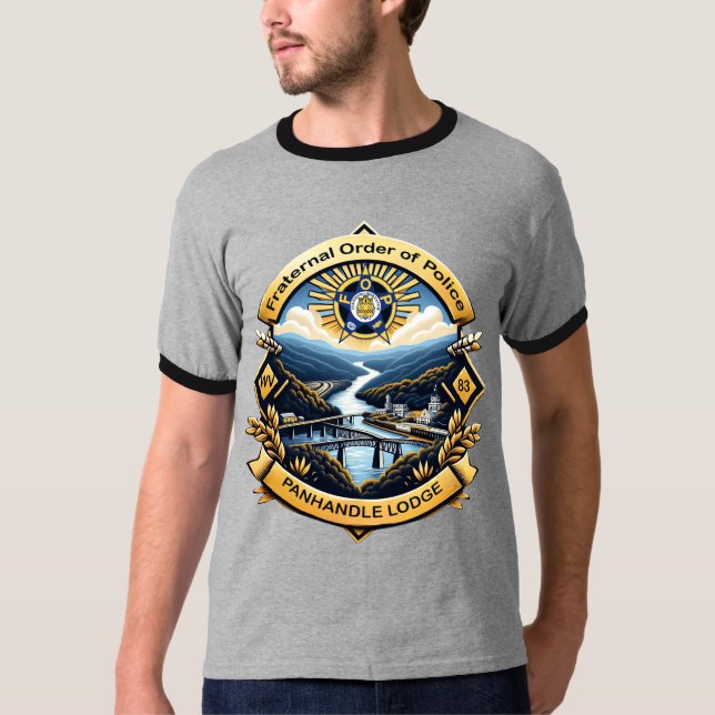 Panhandle Lodge 83 T Shirt (Framsida)