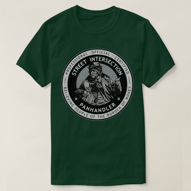 Panhandler T Shirt (Design framsida)