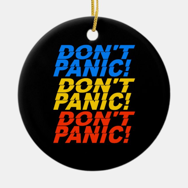 Panic! anpassningsbar är ornament (Framsidan)