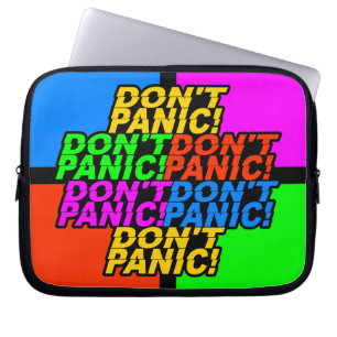 Panic, anpassningsbar laptop sleeve