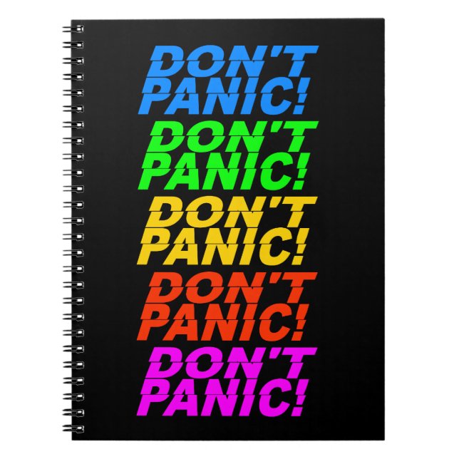 Panic! Bärbar dator Anteckningsbok (Framsidan)