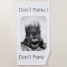 PANIC! Beach Towel