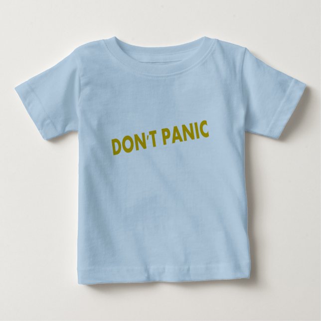 Panic Funny Quote T Shirt (Framsida)
