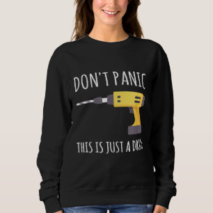 Panic här är bara en övning t shirt