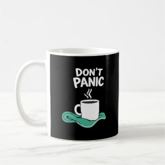Panic med handduk kaffemugg