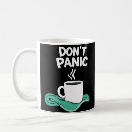 Panic med handduk kaffemugg