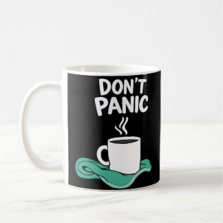 Panic med handduk kaffemugg