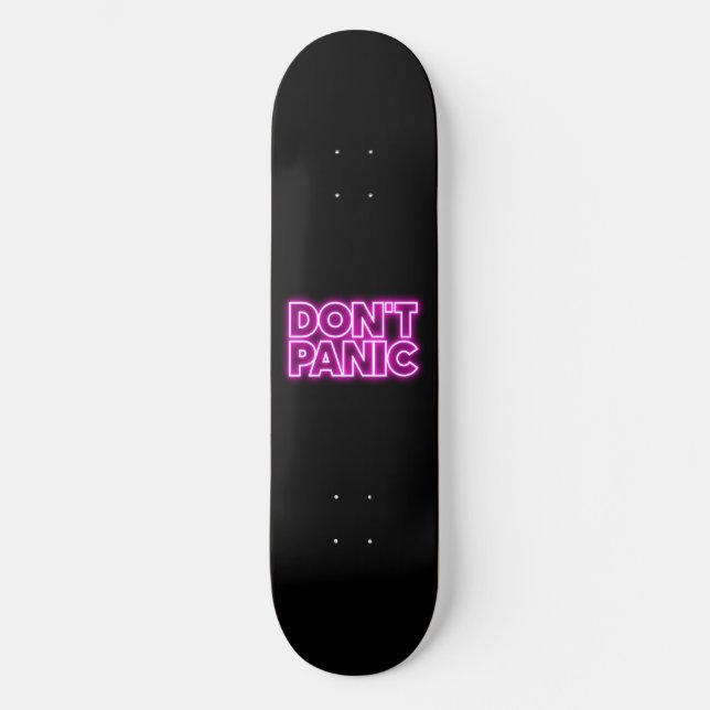 Panic Mini Skateboard Bräda 18,5 Cm (Framsida)