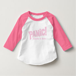 Panic-namngivna flickor t-shirt