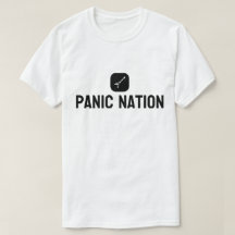 Panic Nation Logotyp T-Shirt