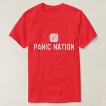 Panic Nation Namnteckning T-Shirt
