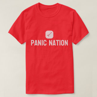 Panic Nation Namnteckning T-Shirt