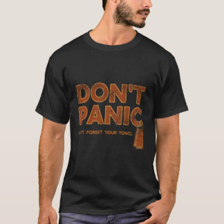 Panic och bär inte en torntorndag 25 maj t shirt