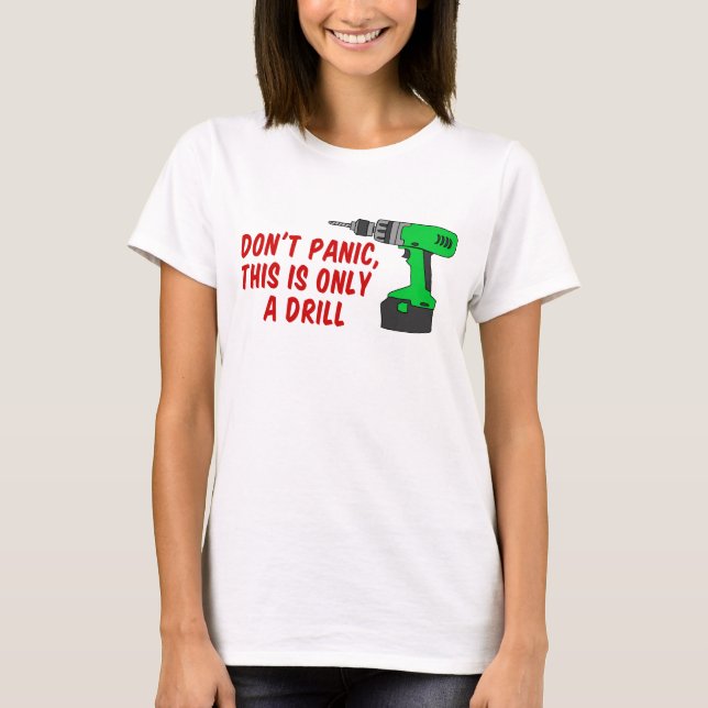 Panic Only-övning Tee (Framsida)