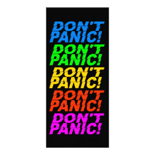 Panic! Rackkort! Reklamkort