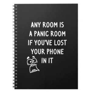Panic Room Anteckningsbok