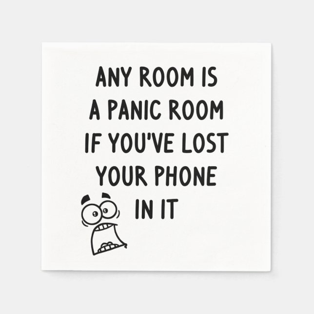 Panic Room Pappersservett (Framsidan)